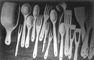 Utensilios de madera