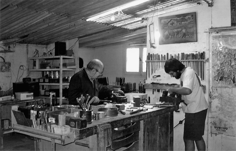 Taller de construcción de makilas