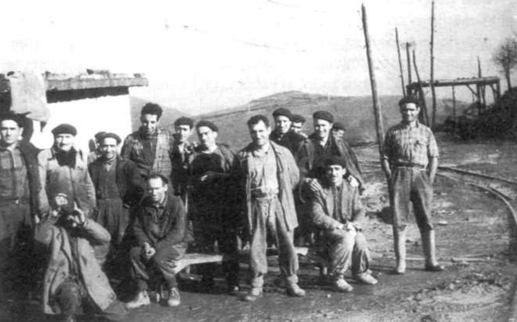 Trabajadores de la Mina Bilbao