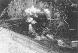 Nagorita eta goma2arekin eginiko lehenetariko leherketa