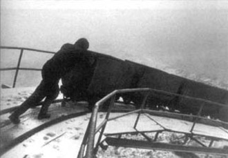 El difícil trabajo de empujar las vagonetas.