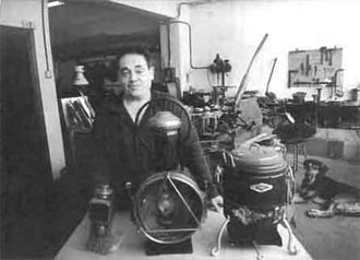 Farol de petróleo de la locomotora La guipuzcoana