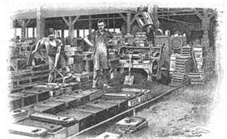 Moldeo en arena húmeda