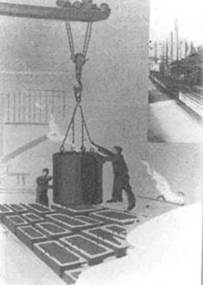 Transporte de la colada