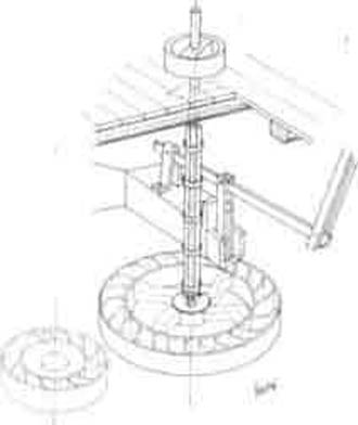 Turbina y sistema de transmisión
