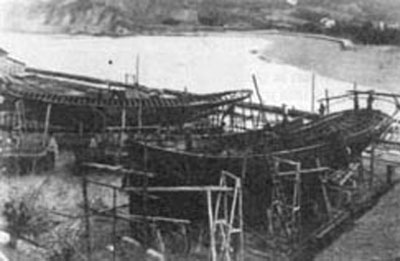 El astillero Arrizabalaga y Olascoaga de Zumaya