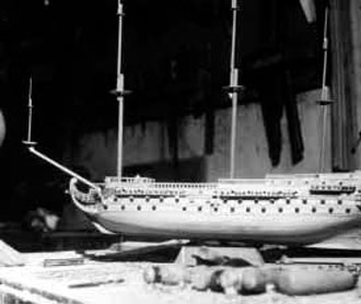 Una de sus obras en construcción