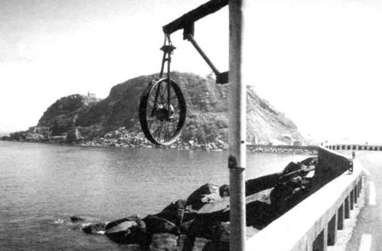 Sistemas de subidas de algas utilizados en Guetaria