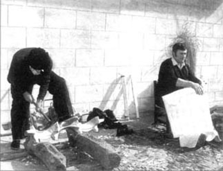 Domingo Goiburu y Emilio Urkia