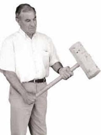 Mazo utilizado para el majado del esparto