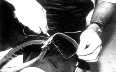 Detalles del trabajo de los guarnicioneros 