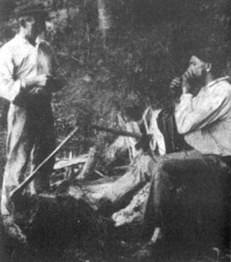 Baztango egurgileak 1906an