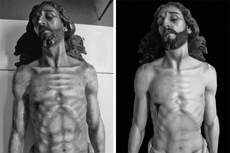 Diferencias entre una obra de arte restaurada y la anterior