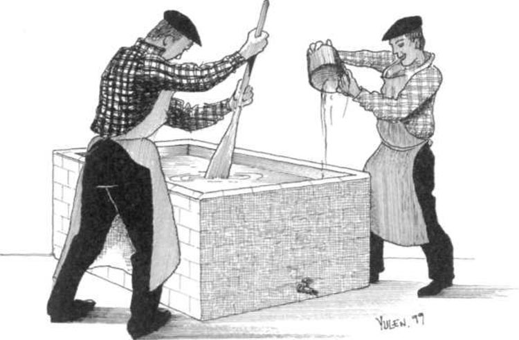 Elaborando lejía artesanal