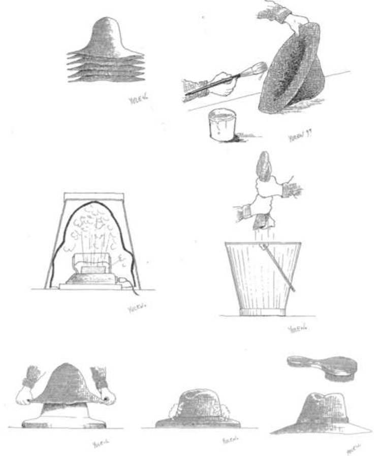 Seis dibujos de Julen Zabaleta