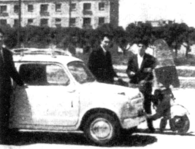 Viajantes en 1962