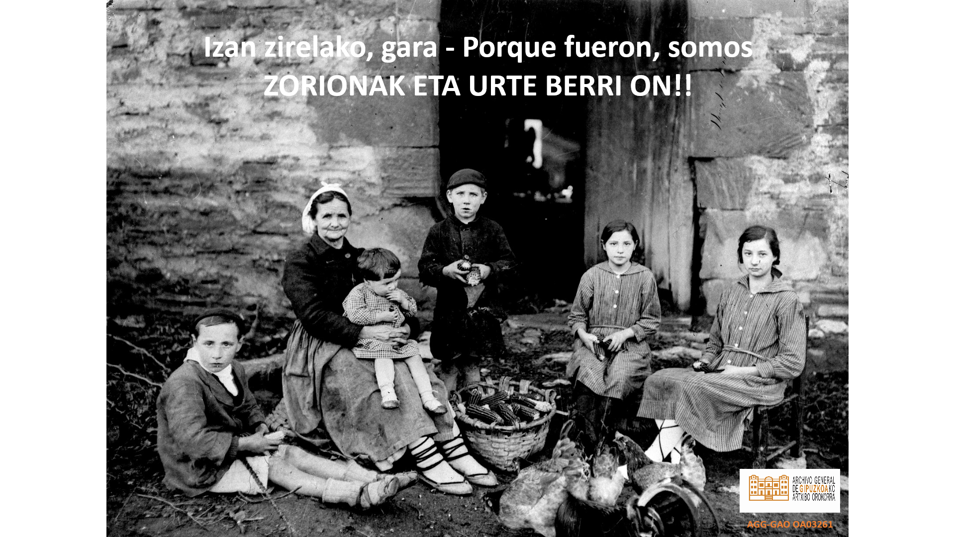 Zorionak eta urte berri on!