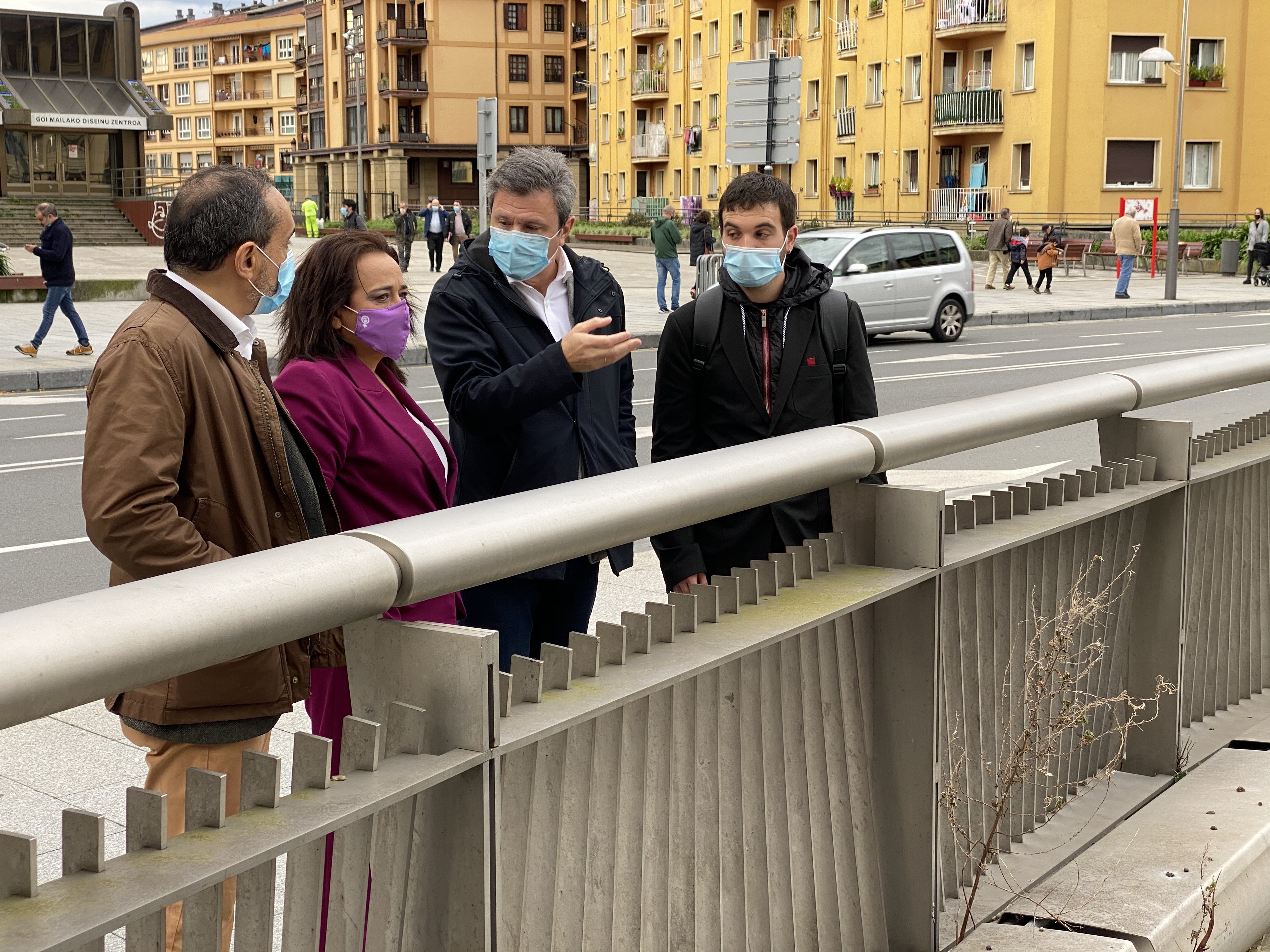 La Diputación destina 75.000 euros al proyecto de regeneración urbana ‘Vía Irun’...