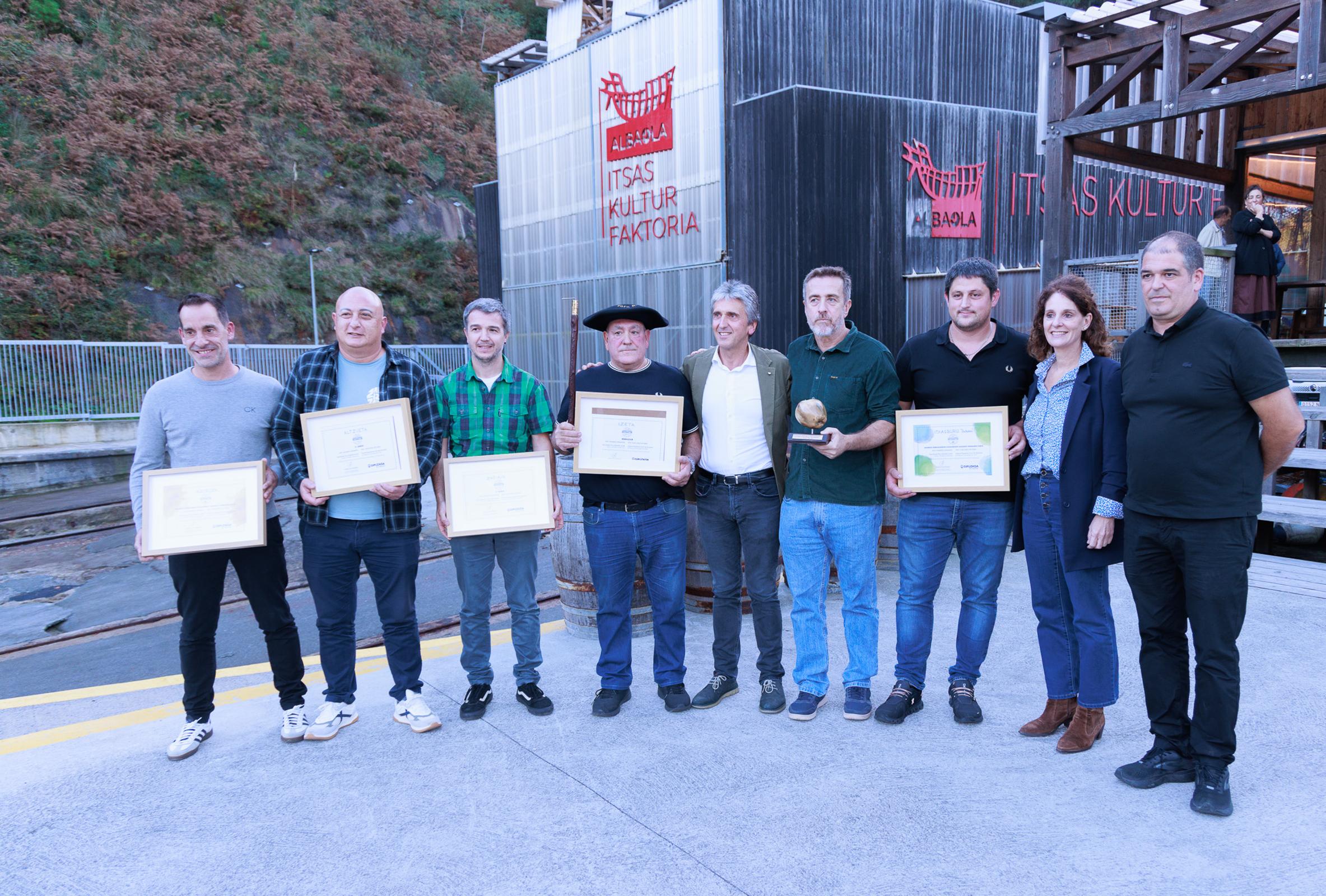 La sidrería Izeta gana el XXIV. Concurso de Sidra de Gipuzkoa