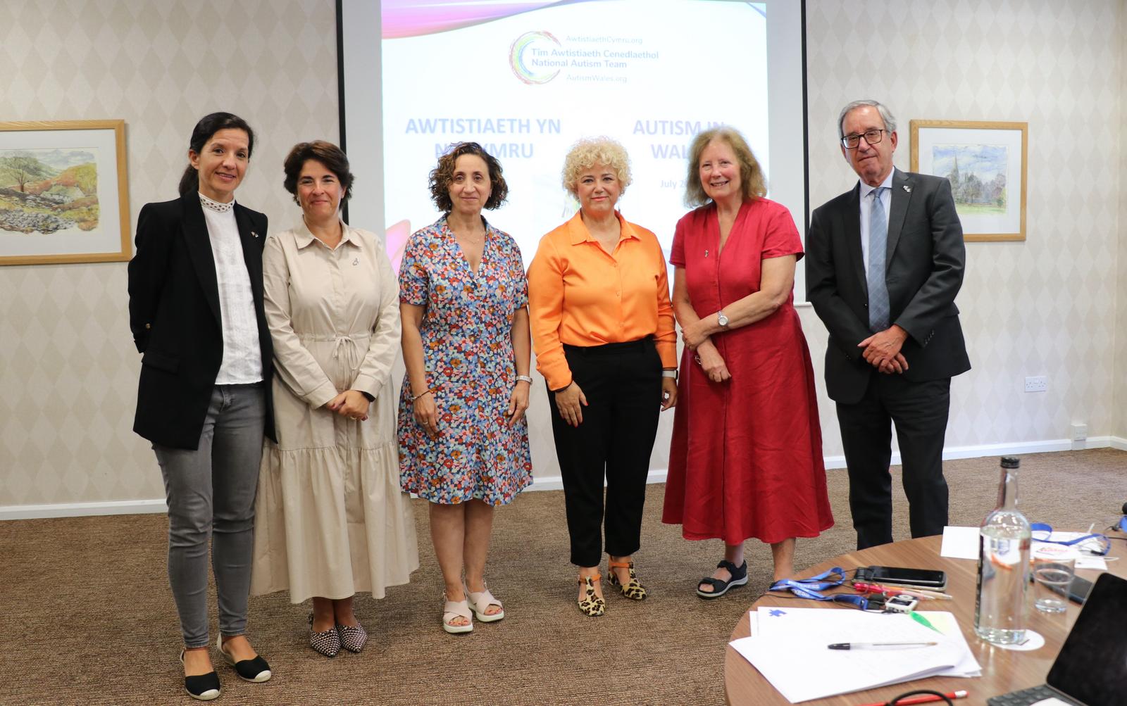 Aldundiko lantaldea, Galesko ordezkaritzarekin