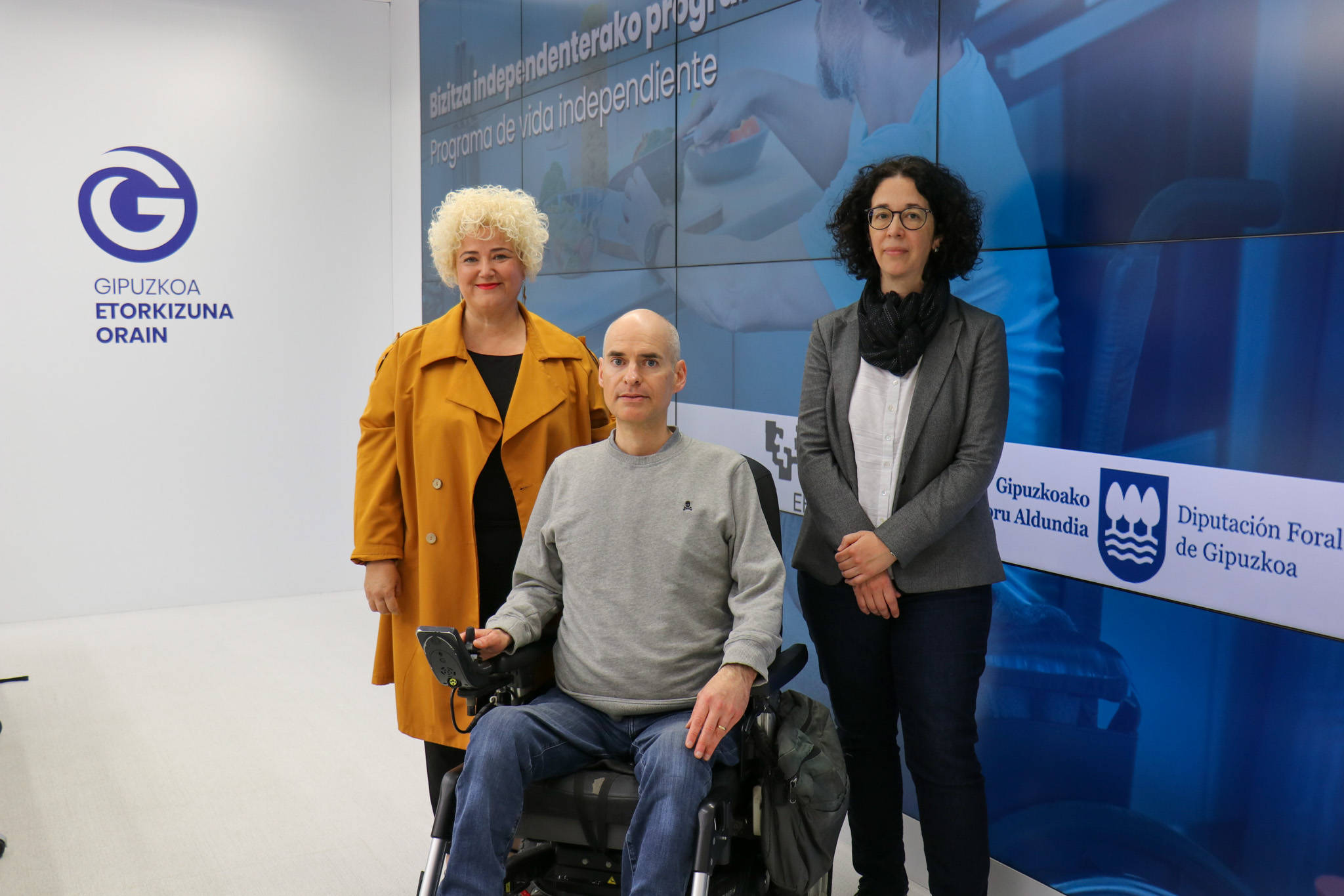 Gipuzkoa consolida su Programa de Vida Independiente para personas con discapacidad física