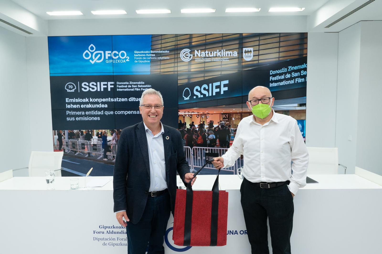 Zinemaldia Gipuzkoako Borondatezko Karbono Funtsaren