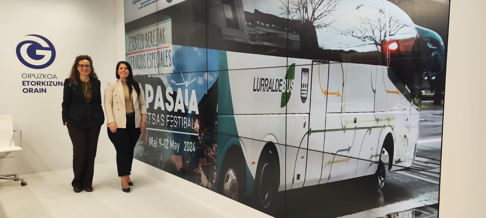 Refuerzo del transporte público por Pasaia Itsas Festibala.