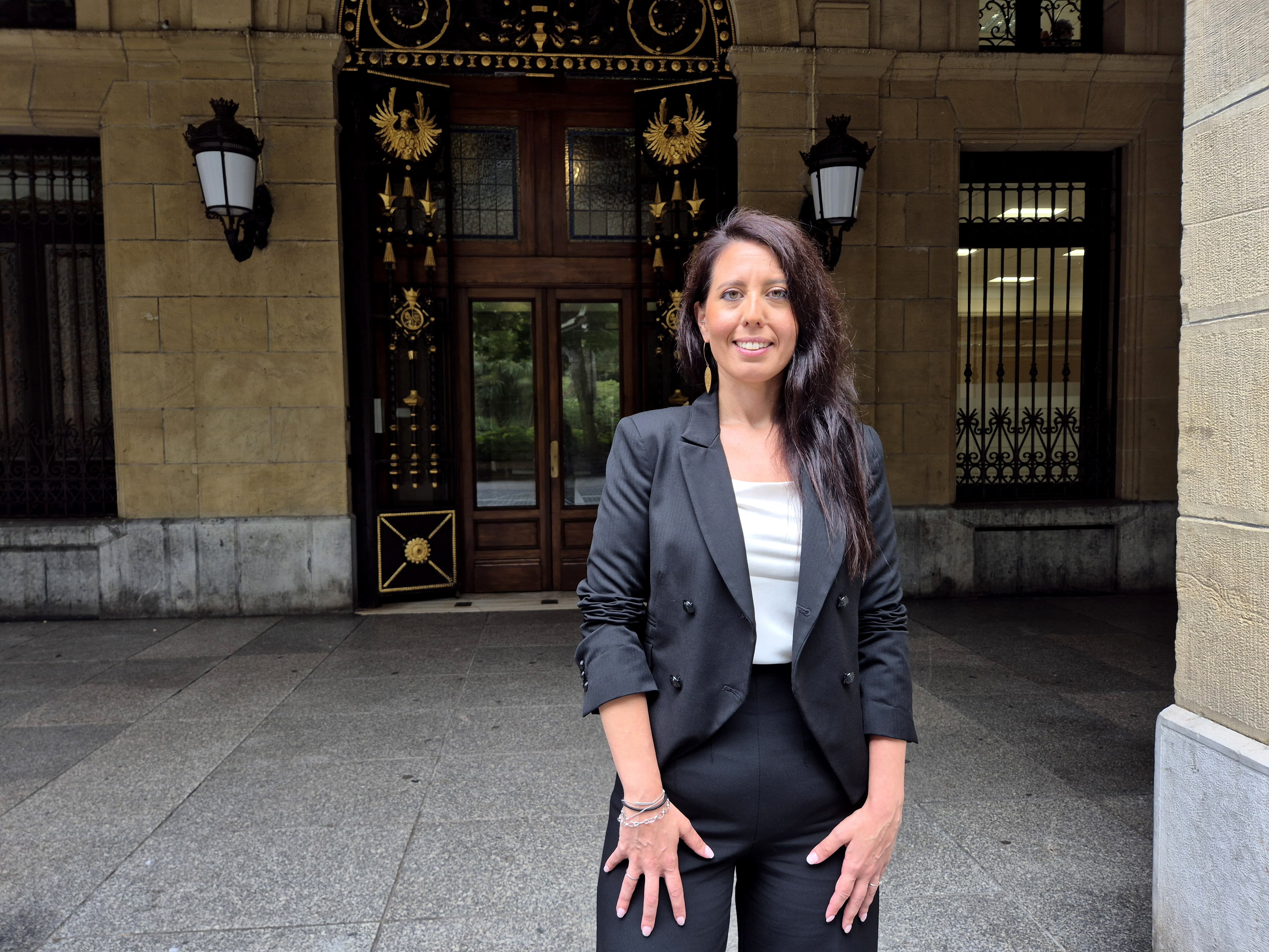 La diputada Azahara Domínguez