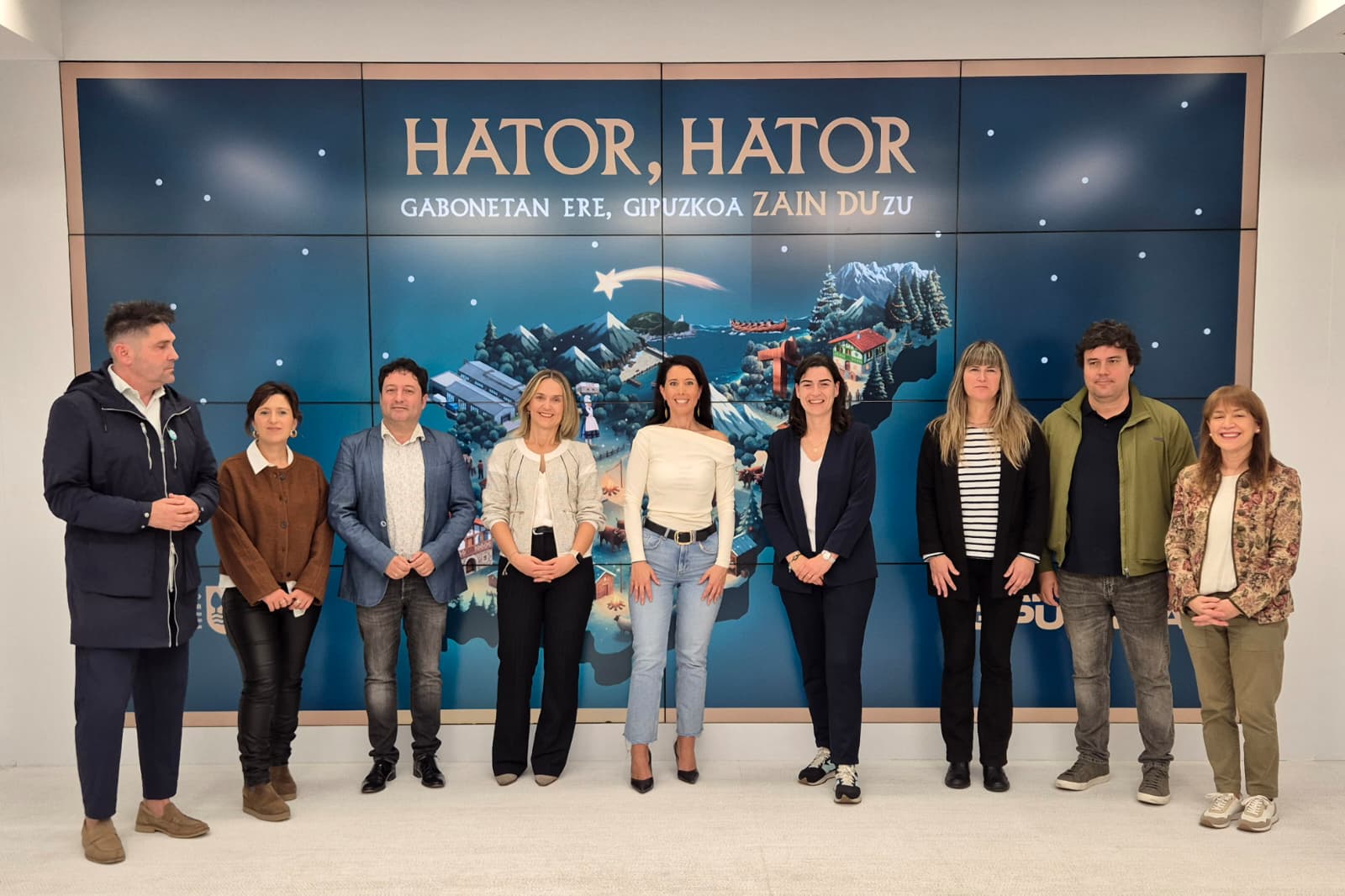 El Departamento de Movilidad, Turismo y Ordenación del Territorio pone en valor la singularidad de la Navidad en Gipuzkoa con la campaña ‘Hat...