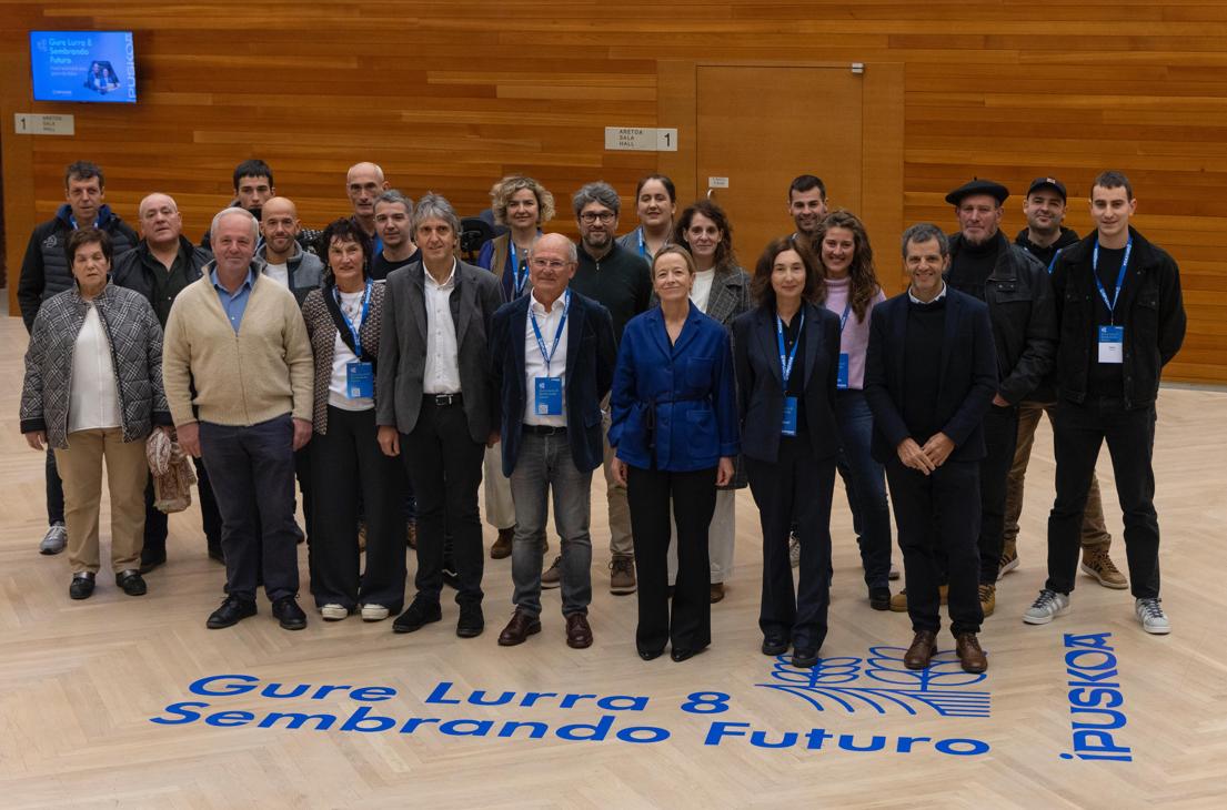 Mendoza reivindica en la apertura del Congreso Gure Lurra la aportación fundamental de los y las baserritarras en el cuidado de Gipuzkoa