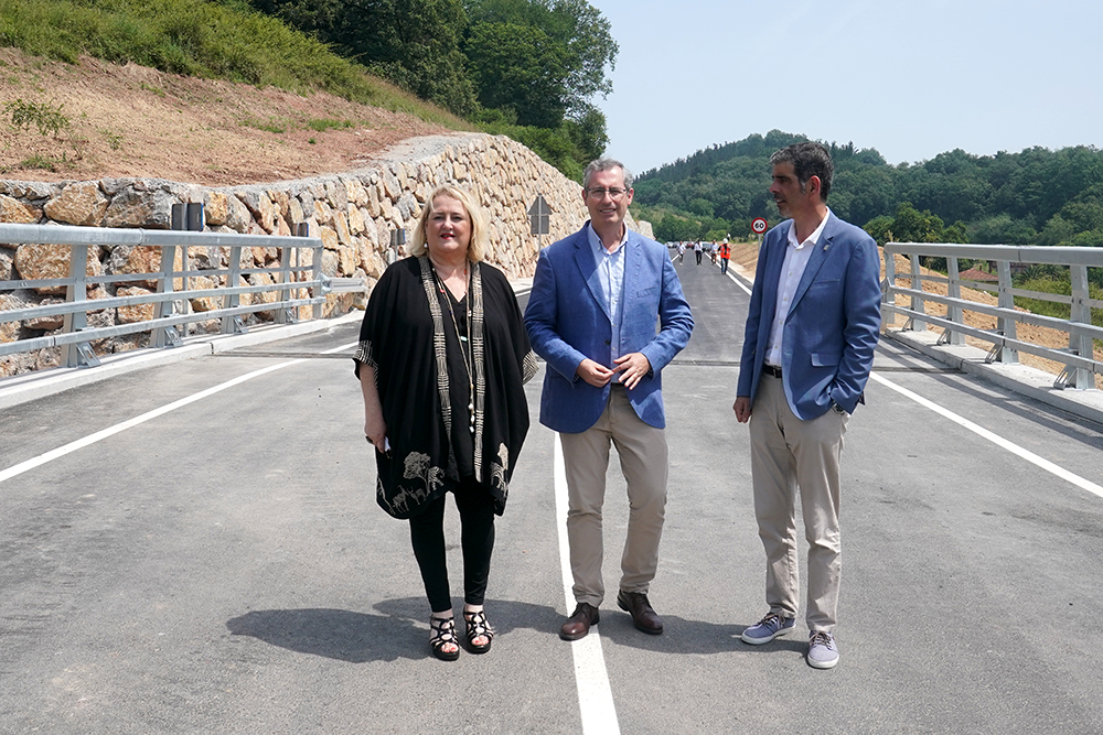 Irteera berriaren inaugurazioa.