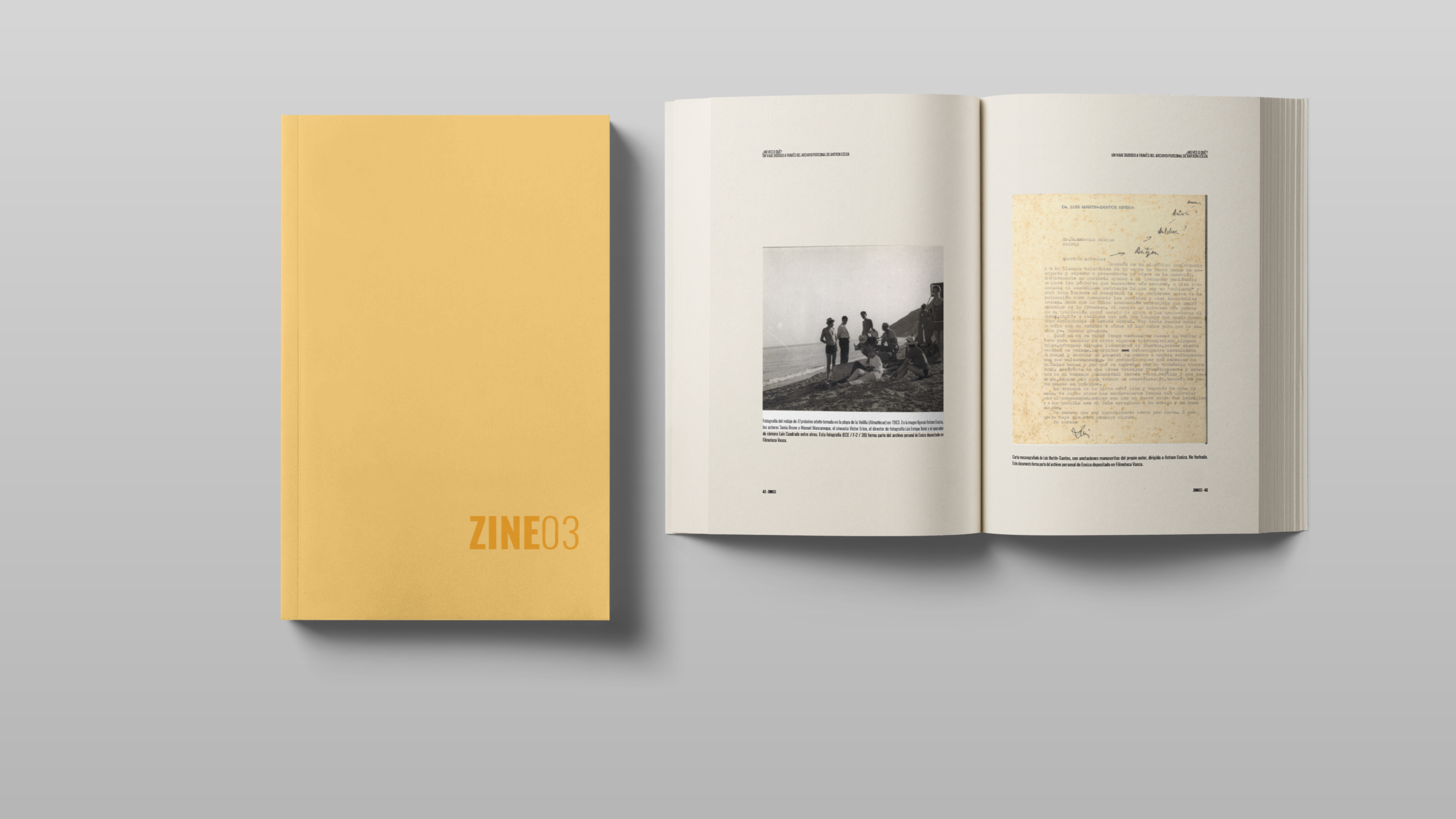 La obra cinematográfica de Koldo Izagirre y la biofilmografía de Antxon Eceiza a estudio en el tercer número de ZINE...