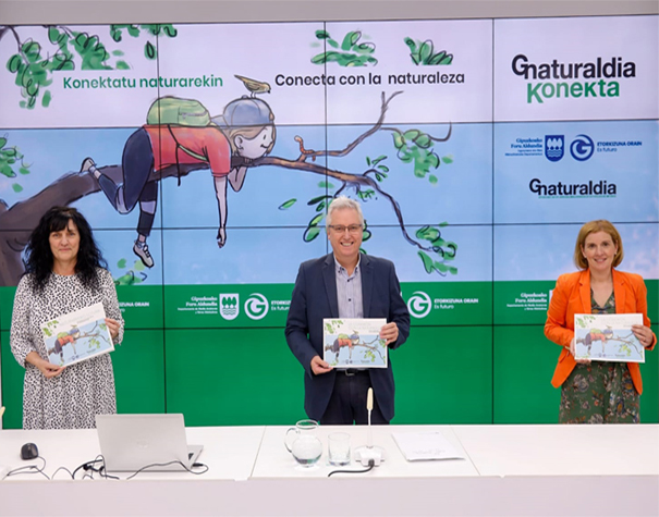 Diputación lanza ‘Gnat Konekta’ para reconectar Gipuzkoa con la naturaleza...