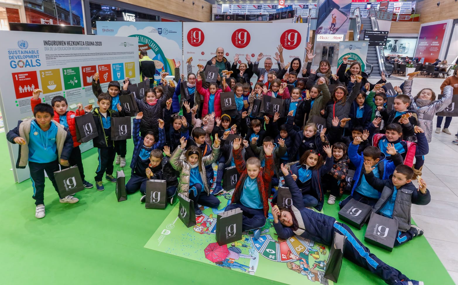 300 escolares de Gipuzkoa celebran el Día Mundial de la Educación Ambiental de la mano de la Diputación...