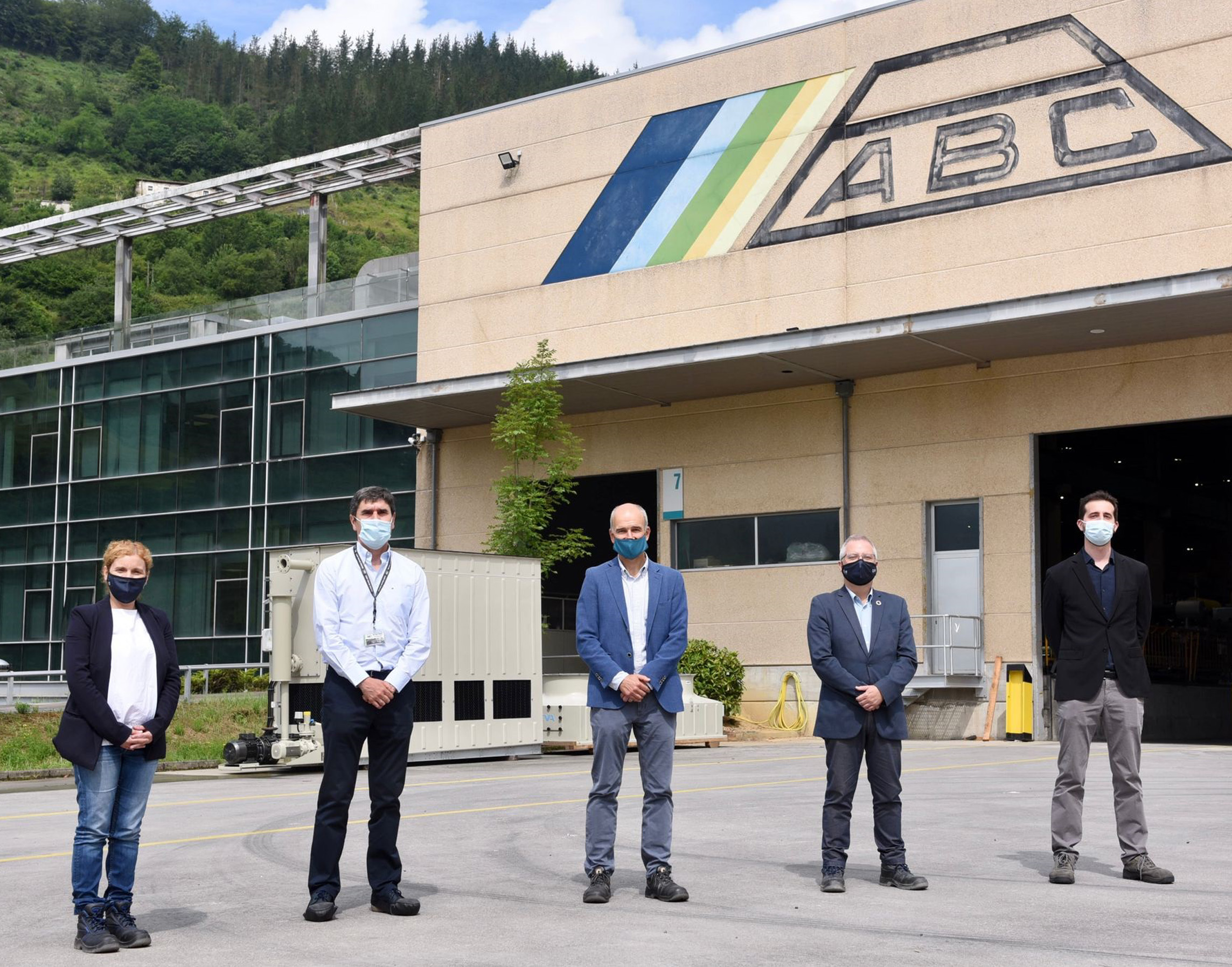 José Ignacio Asensio visita la fábrica de ABC Compressors  para conocer de cerca los retos de la empresa eibarresa...