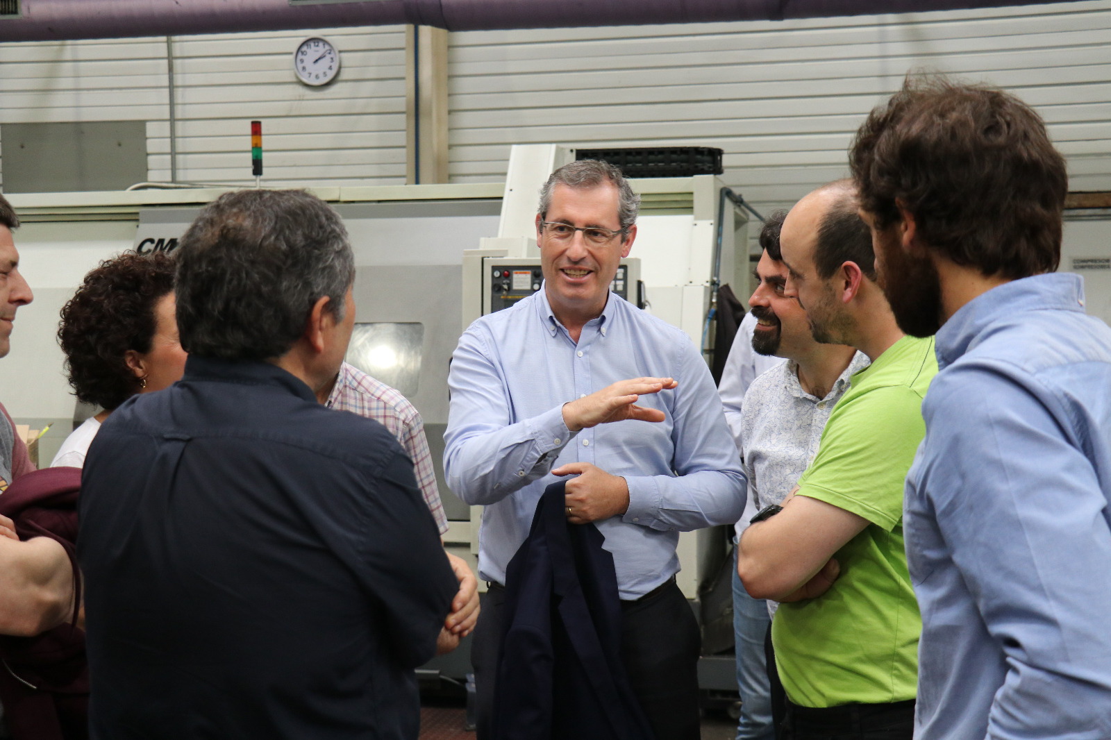 Urnietako sektore industriala zein sozialaren etorkizuneko desafioak gertutik ezagutu ditu diputatu nagusiak