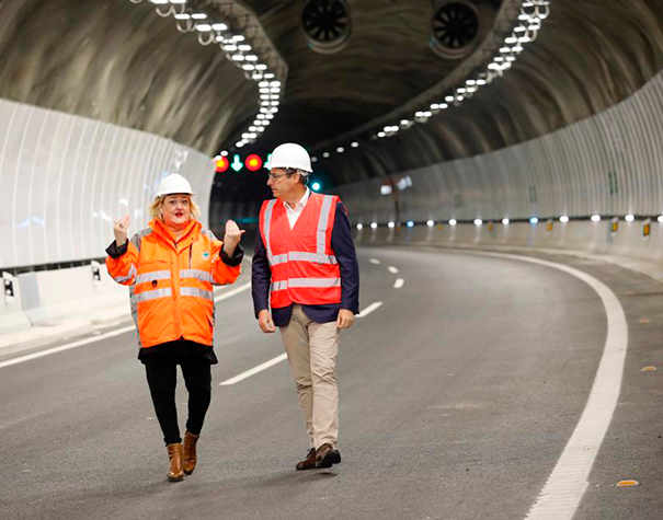 Finaliza la renovación del túnel de Belabieta tras 11 meses de obras
