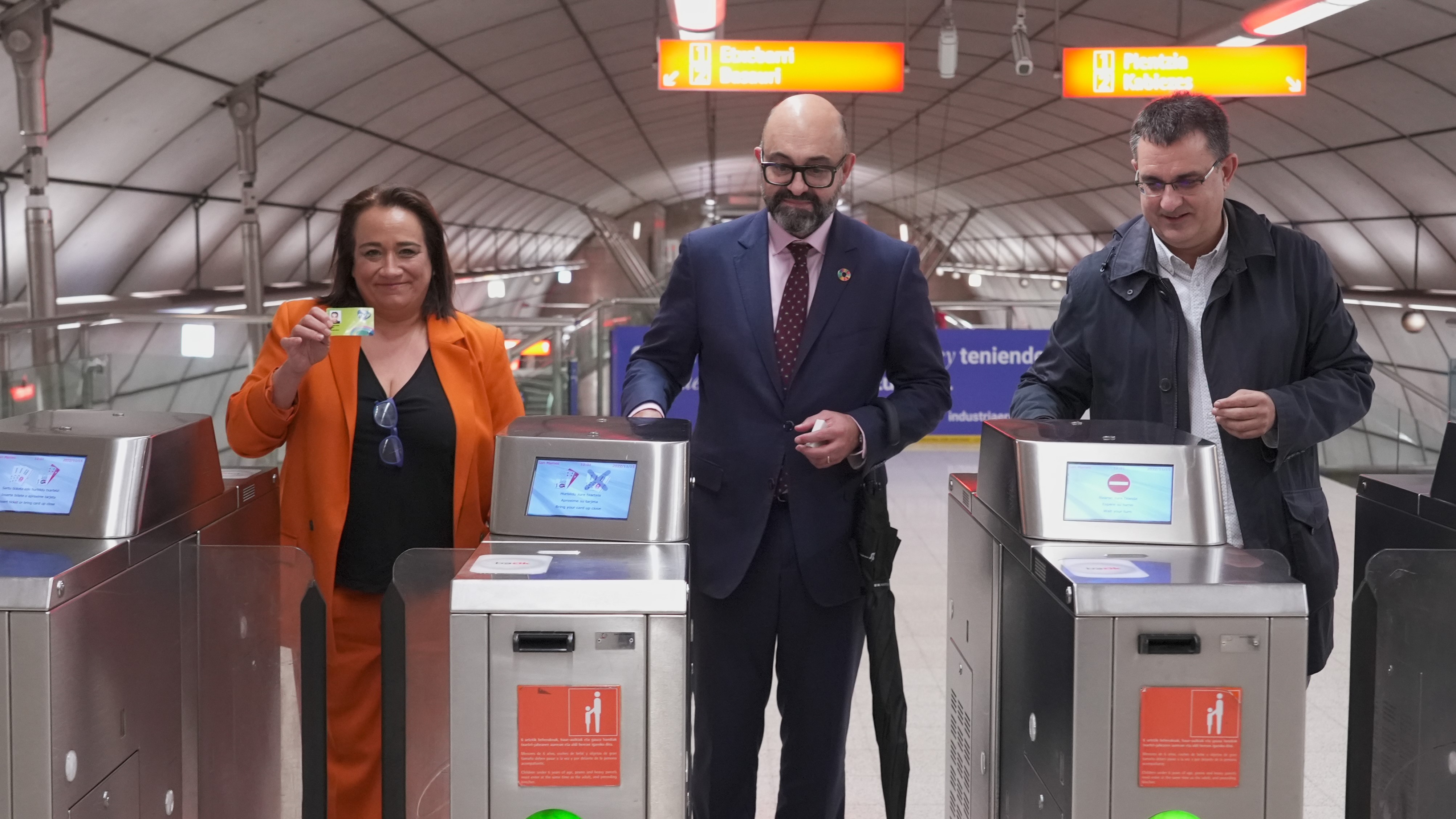 MUGI en Metro Bilbao