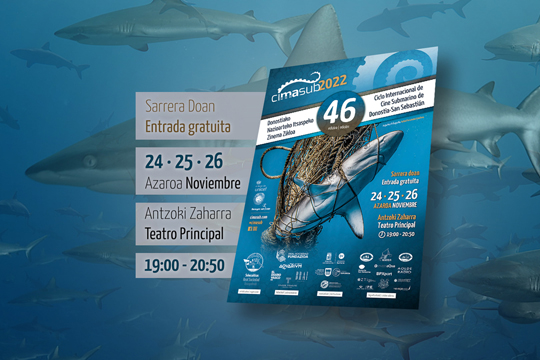 CIMASUB 2022 - Ciclo internacional de Cine Submarino de Donostia-San Sebastián,