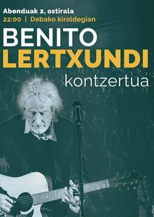 Concierto: Benito Lertxundi