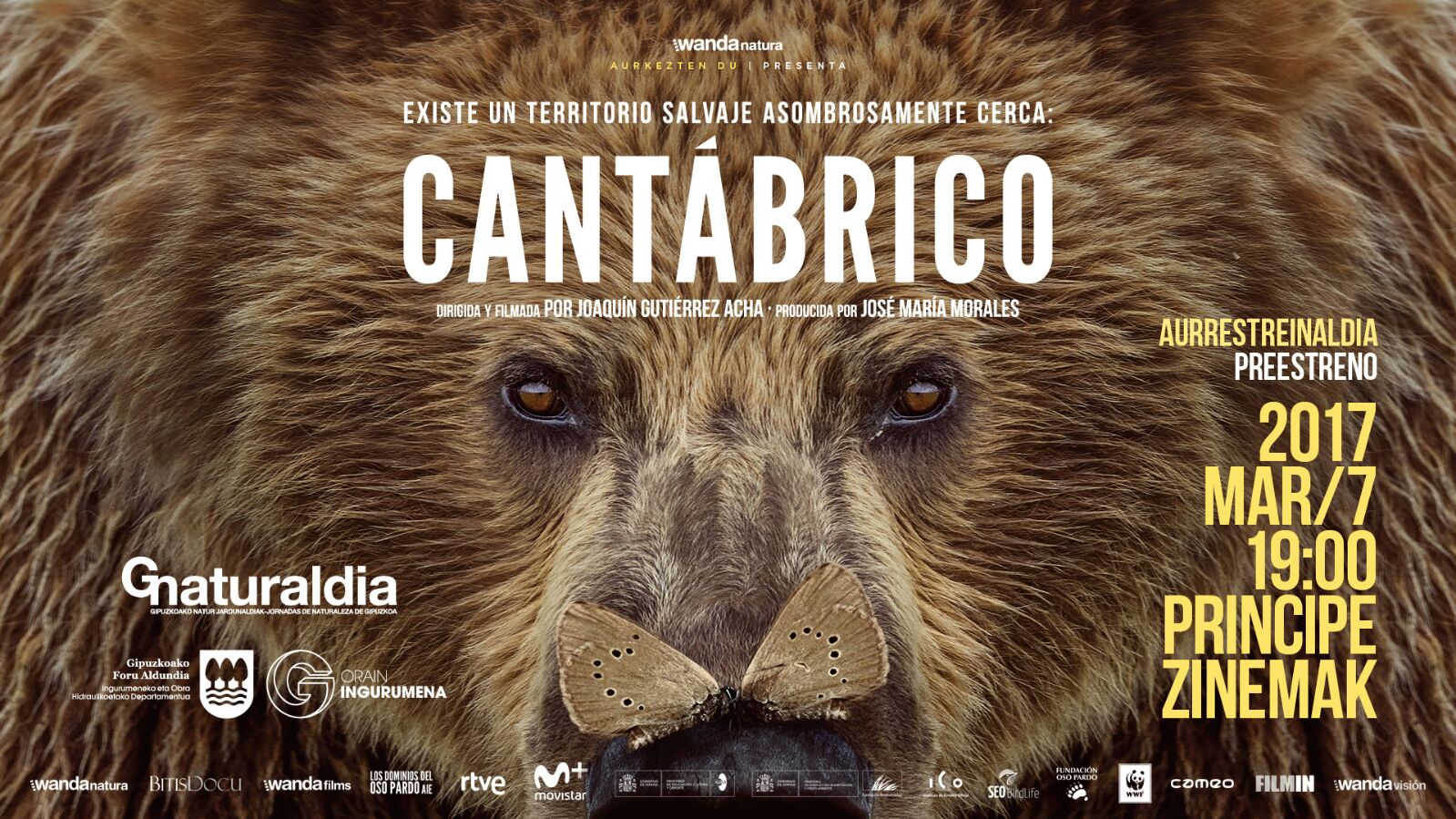 'Cantábrico' filmaren aurrestreinaldia martxoaren 7an...