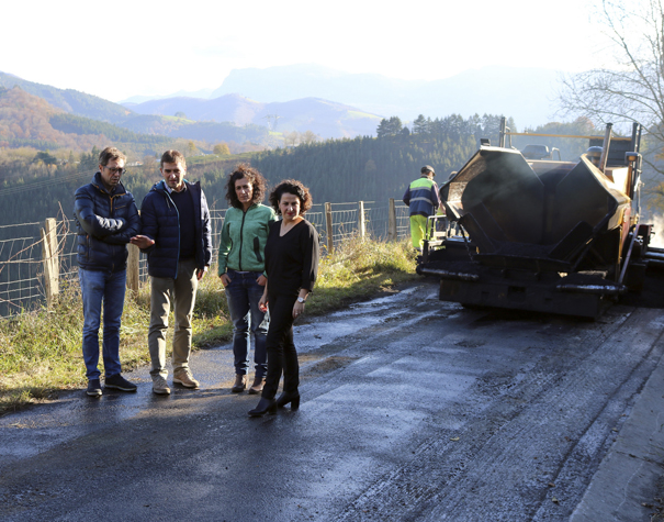 Rehabilitados 90 kilómetros de caminos rurales en todo Gipuzkoa gracias al programa Landagipuzkoa+ de la Diputación Foral...