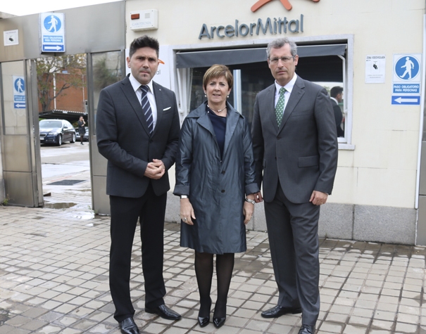 Las instituciones vascas han mantenido hoy una reunión con Arcelor Europa en Madrid...