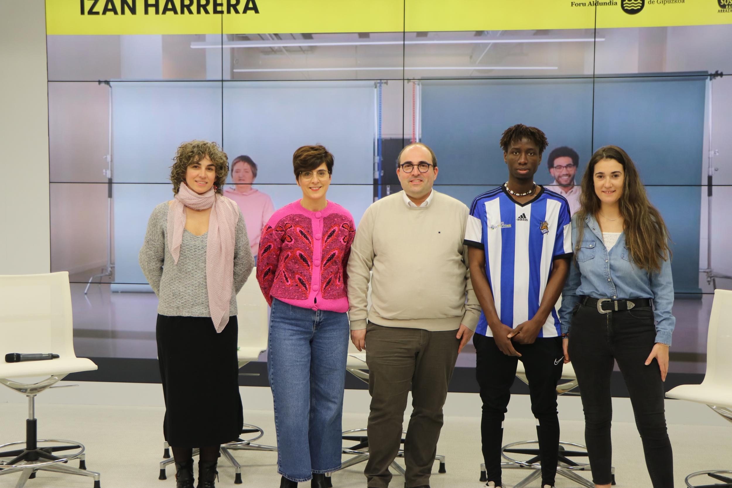 Foto de 
 Diputación y SOS Racismo activan la quinta edición de Izan Harrera, un programa de mentoría social con población refugiada y migrada