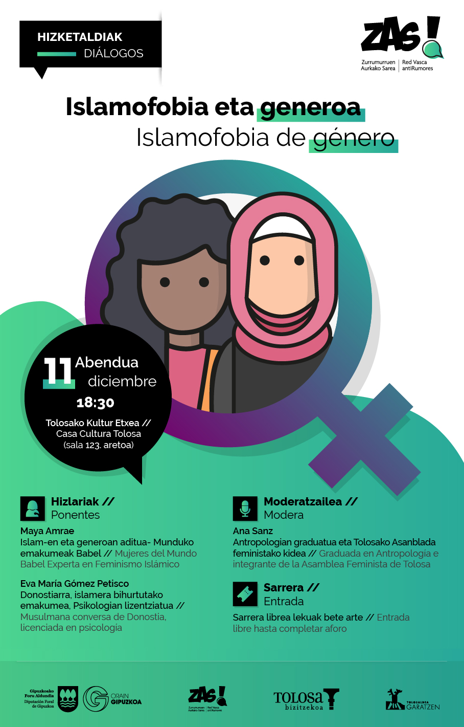 Foto de 
 Islamofobia de Género. Diálogos.