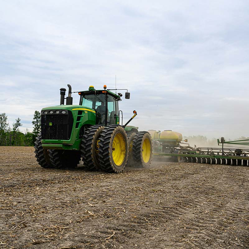 Baserrirako makineria