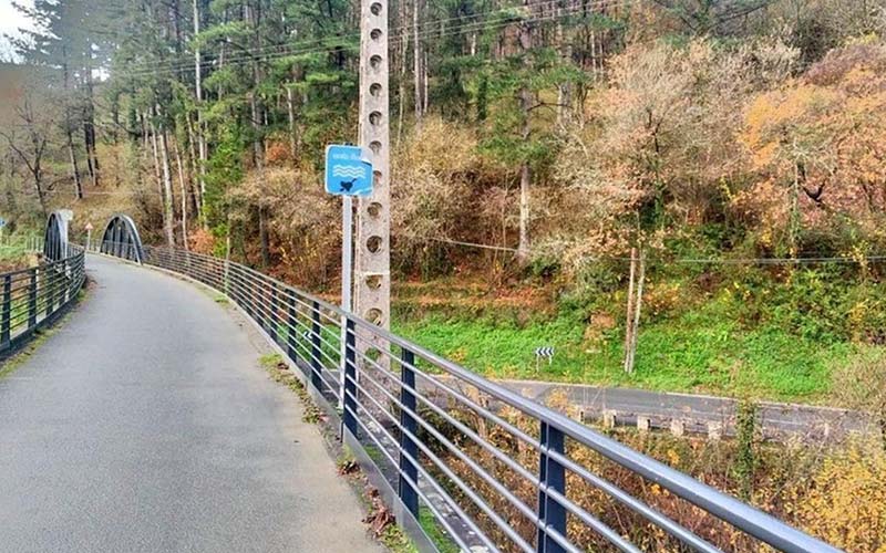 Azkoitia eta Urretxu arteko bidegorriko obrak
