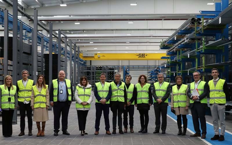 Aldundiko ordezkariak ULMA Agrícolan