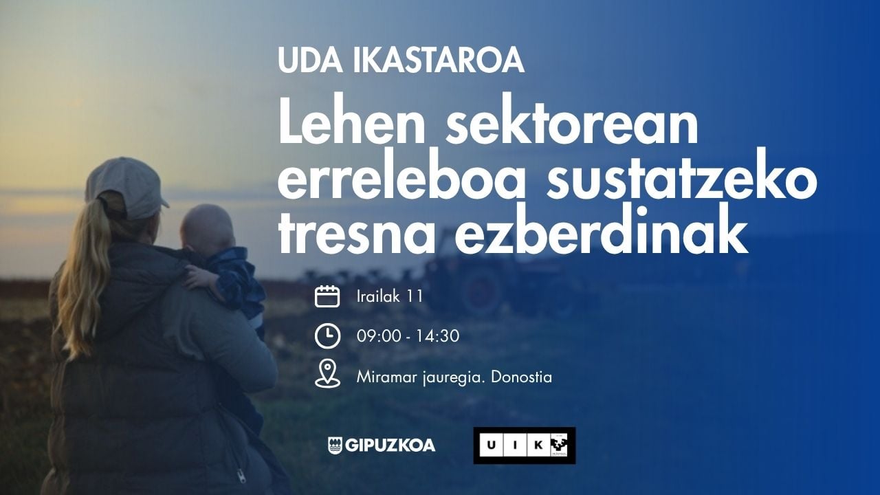 Uda ikastaroaren kartela