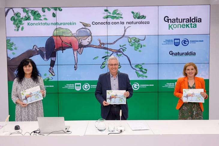 Diputación lanza ‘Gnat Konekta’ para reconectar Gipuzkoa con la naturaleza